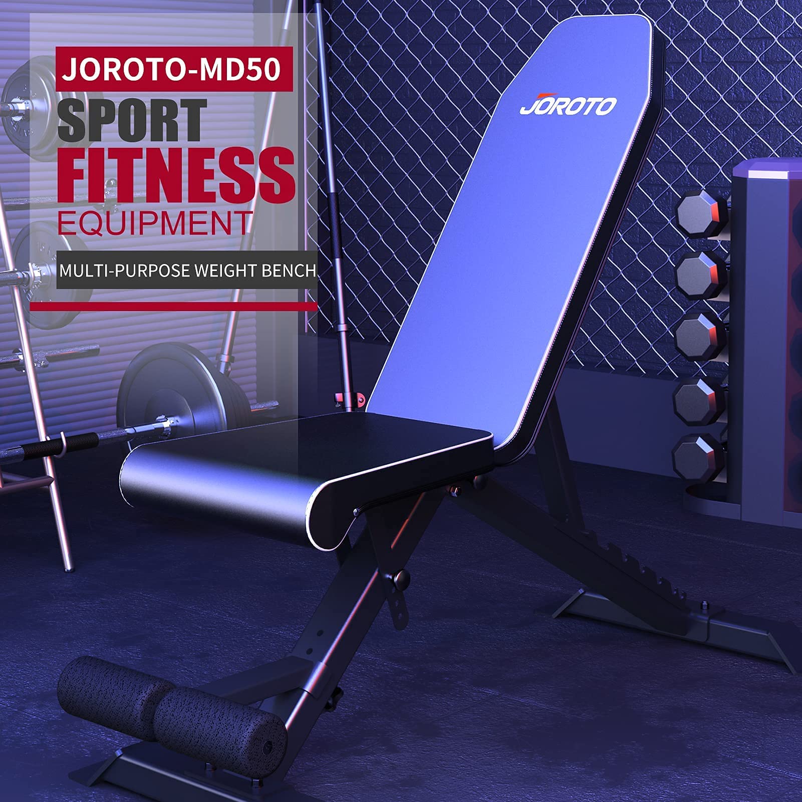 Amazon.co.jp: JOROTO (ジョロト) 調節可能なウェイトベンチ ホーム